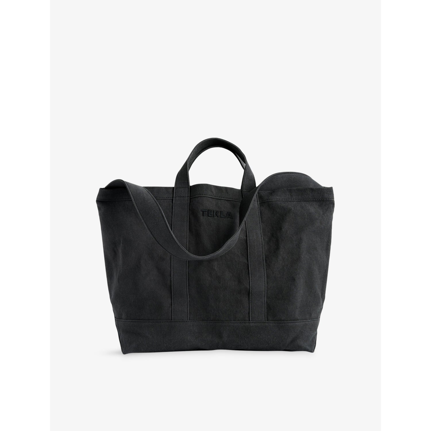 Canvas Beach Bag - BLACK SAND