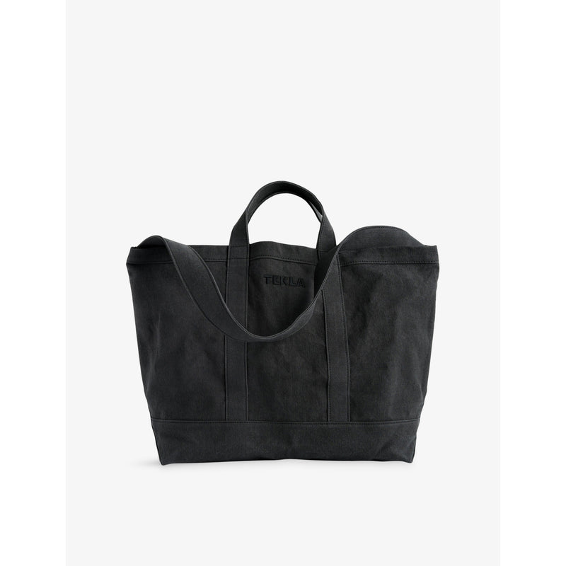 Canvas Beach Bag - BLACK SAND
