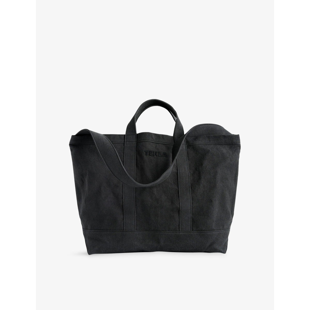 Canvas Beach Bag - BLACK SAND