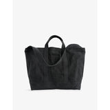 Canvas Beach Bag - BLACK SAND