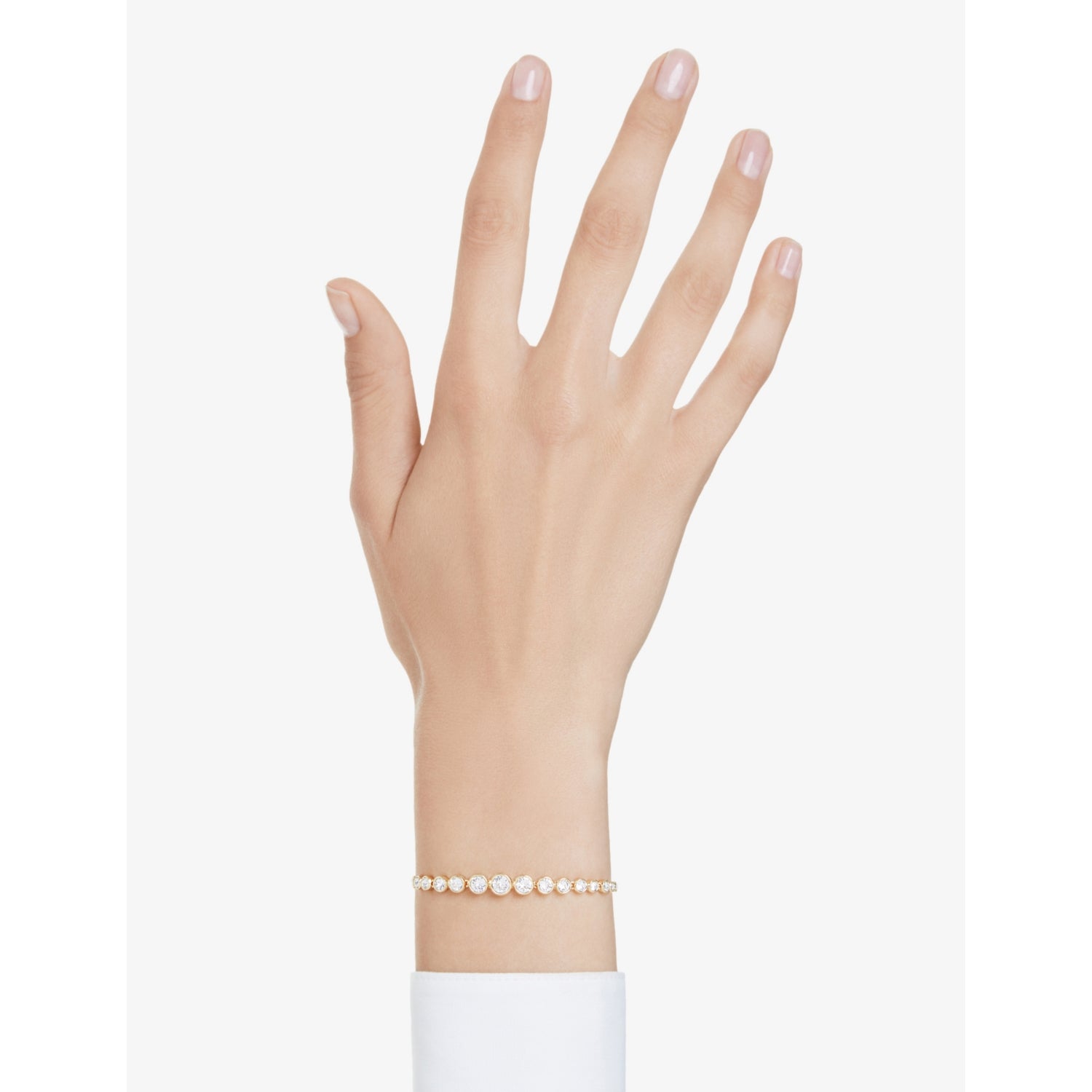 Swarovski Imber bracelet 18ct gold plated zirconia (British brand)