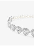 Swarovski Ariana Grande crystal choker necklace rhodium-plated (British brand)