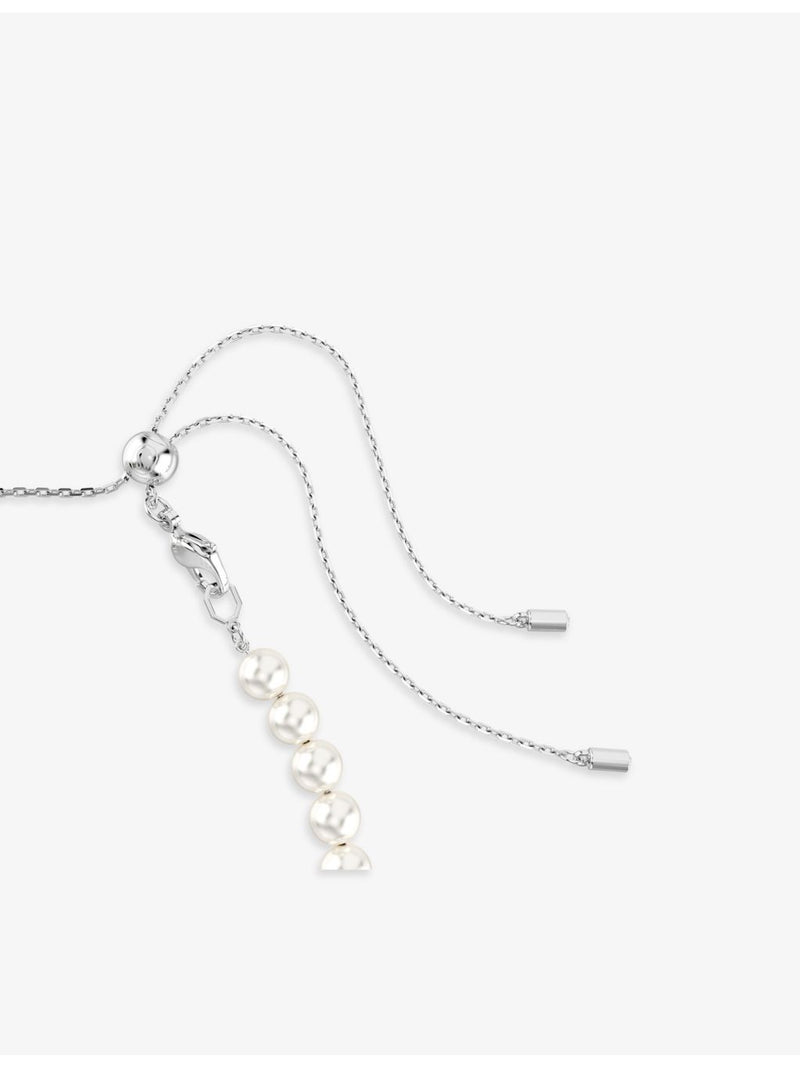 Swarovski Ariana Grande crystal choker necklace rhodium-plated (British brand)