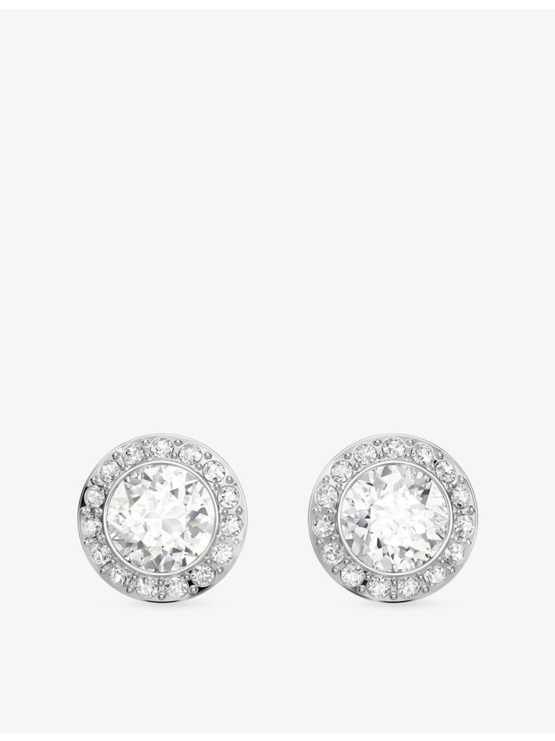 Swarovski Una rhodium-plated crystal jewellery set (British brand)
