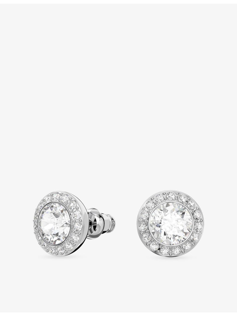 Swarovski Una rhodium-plated crystal jewellery set (British brand)