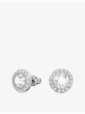 Swarovski Una rhodium-plated crystal jewellery set (British brand)