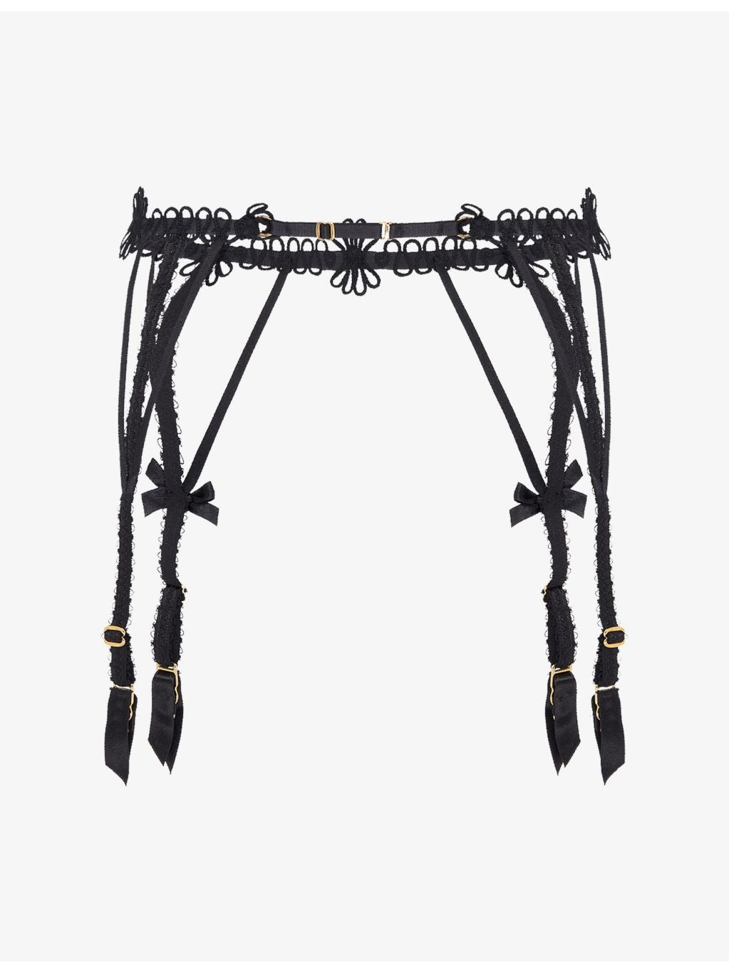 Agent Provocateur Coletta embroidered suspenders - British product