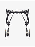 Agent Provocateur Coletta embroidered suspenders - British product
