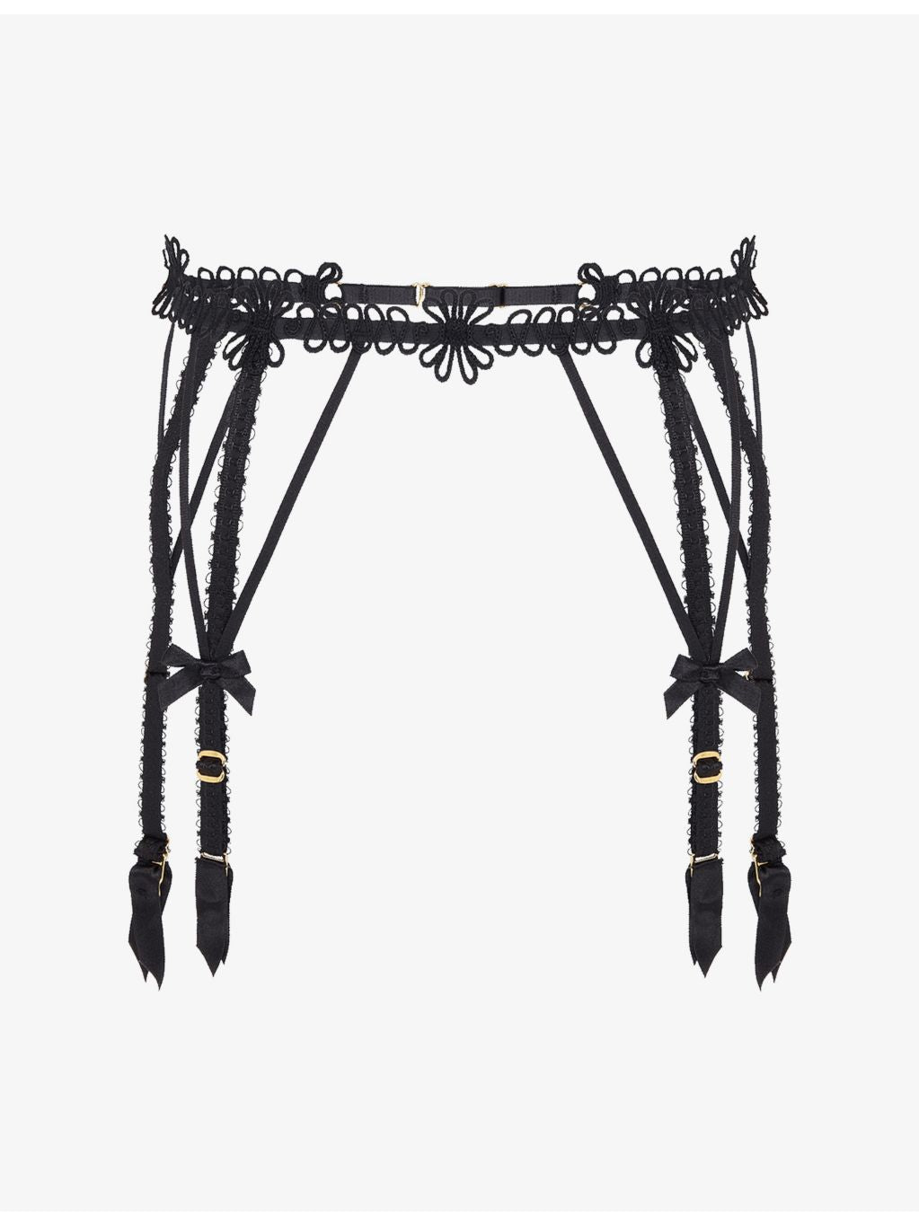 Agent Provocateur Coletta embroidered suspenders - British product