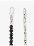 Thomas Sabo sterling silver onyx bracelet 21.5cm, imported from the UK