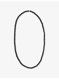 Thomas Sabo beaded onyx necklace 70cm (British brand)