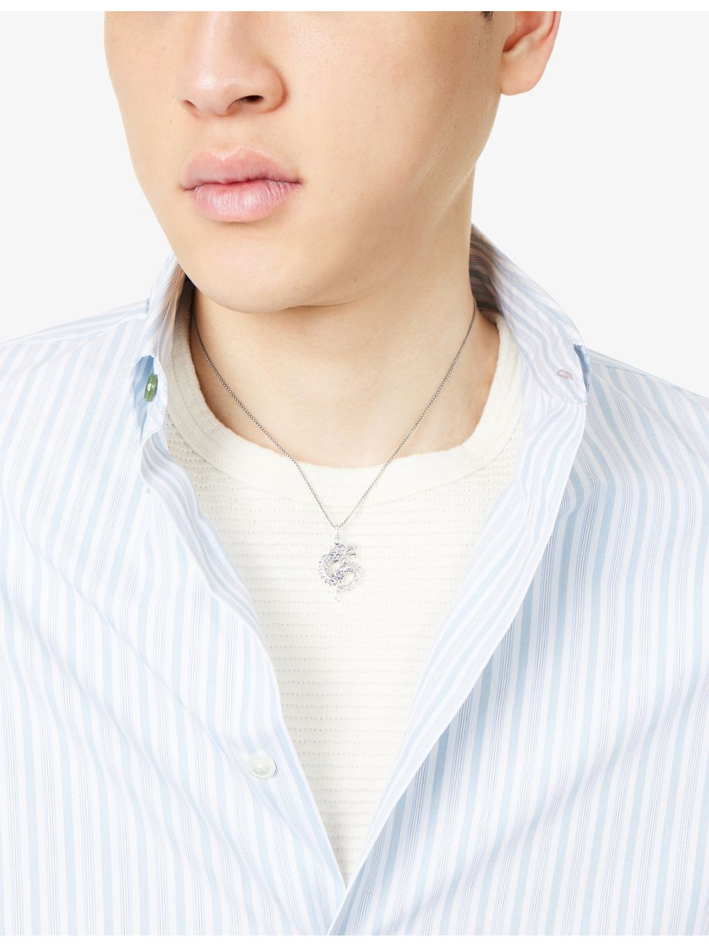 Thomas Sabo sterling silver dragon pendant necklace - British product