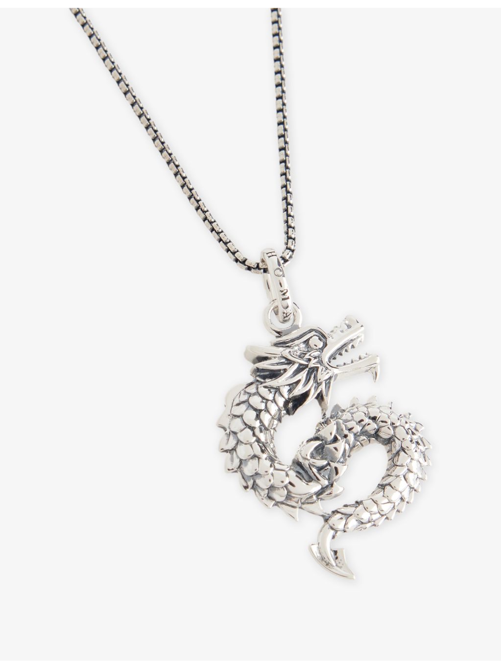 Thomas Sabo sterling silver dragon pendant necklace - British product