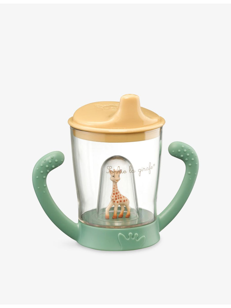 Sophie the Giraffe toy and cup gift set, UK version