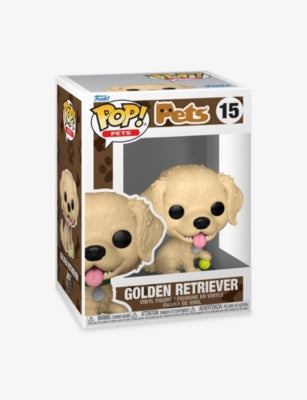 Funko Pop golden retriever vinyl figure 9.5cm (British brand)