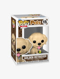 Funko Pop golden retriever vinyl figure 9.5cm (British brand)