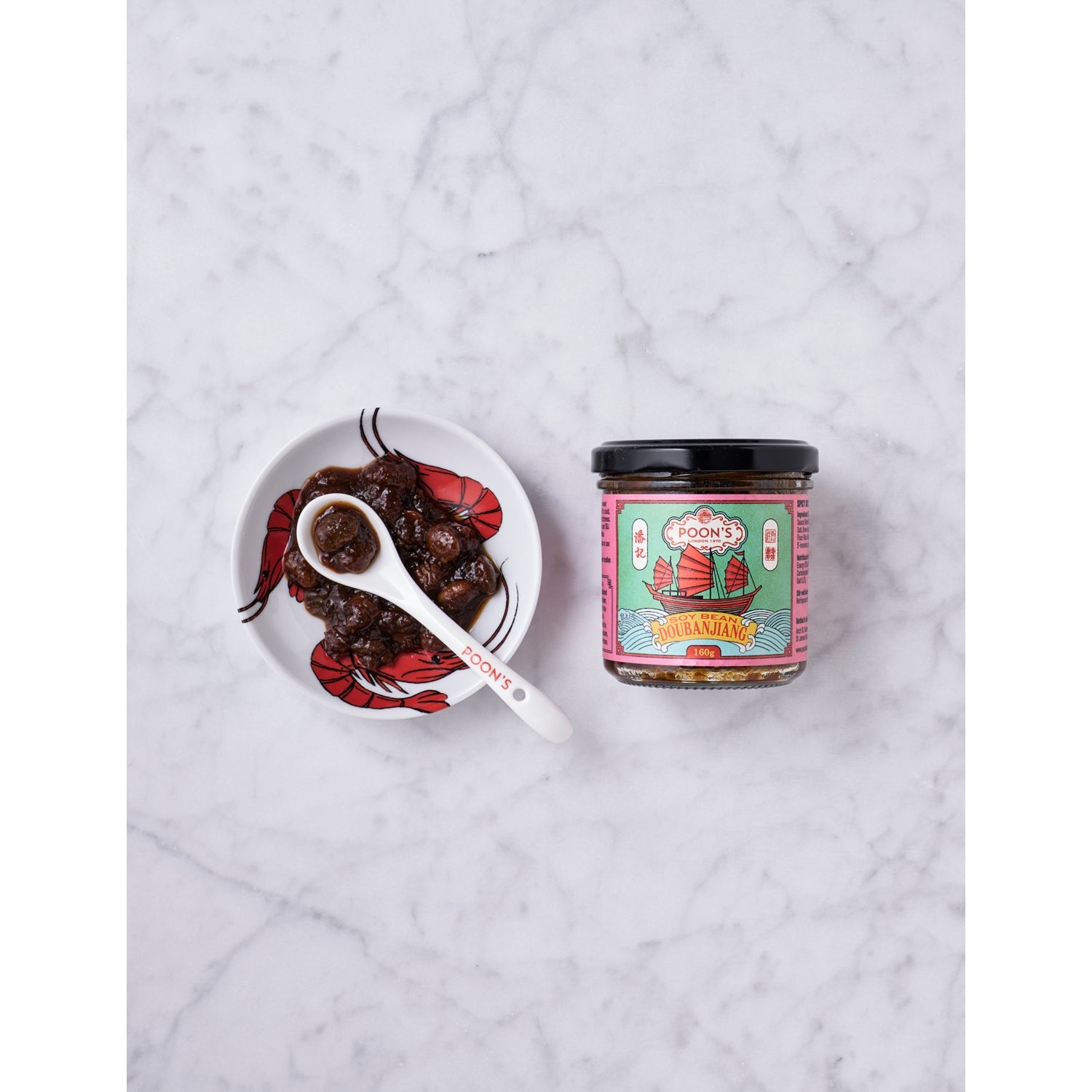 Poon's Soy Bean Doubanjiang 160g jar (British brand)