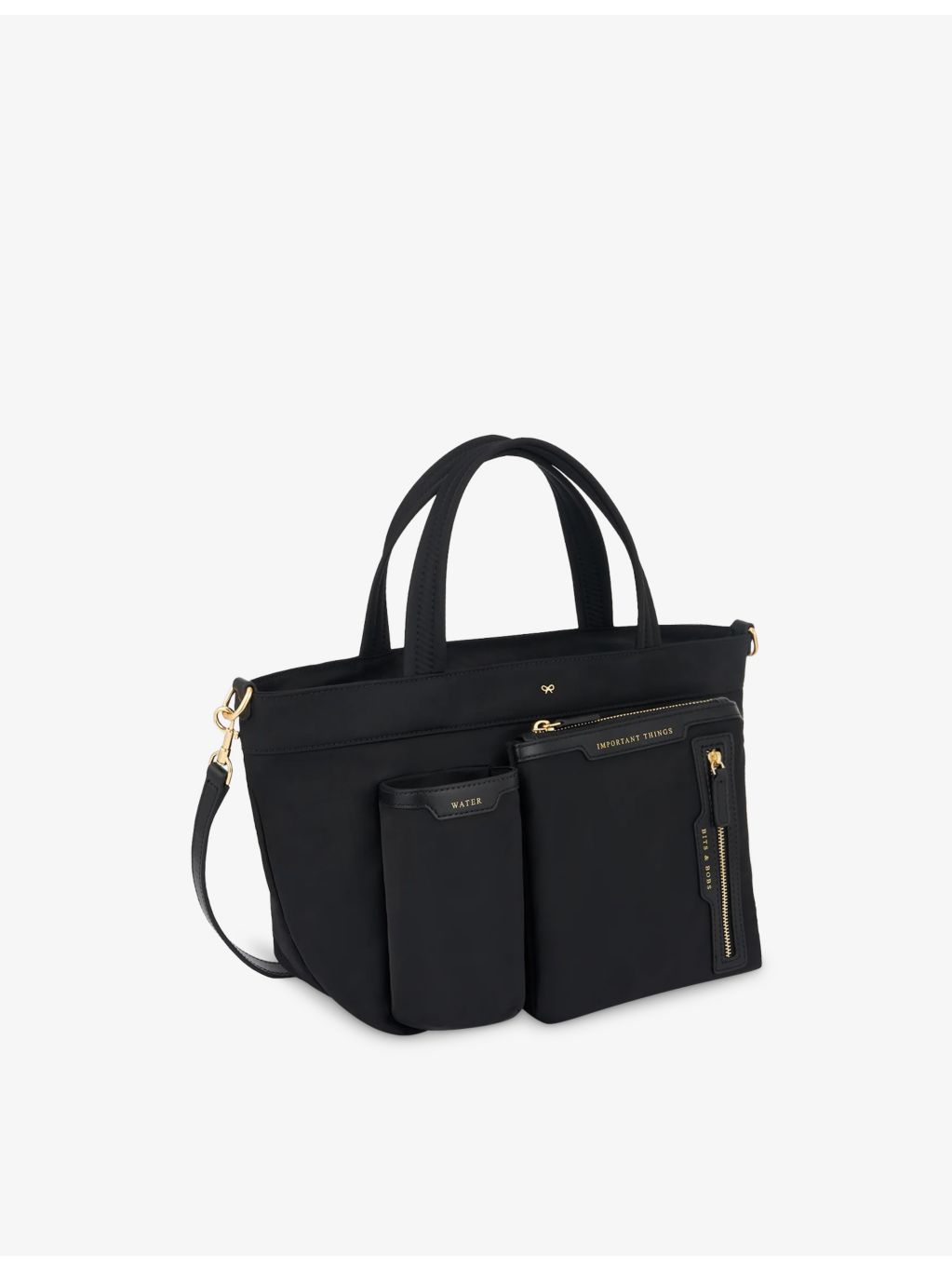 Anya Hindmarch mini woven cross-body tote bag (British brand)