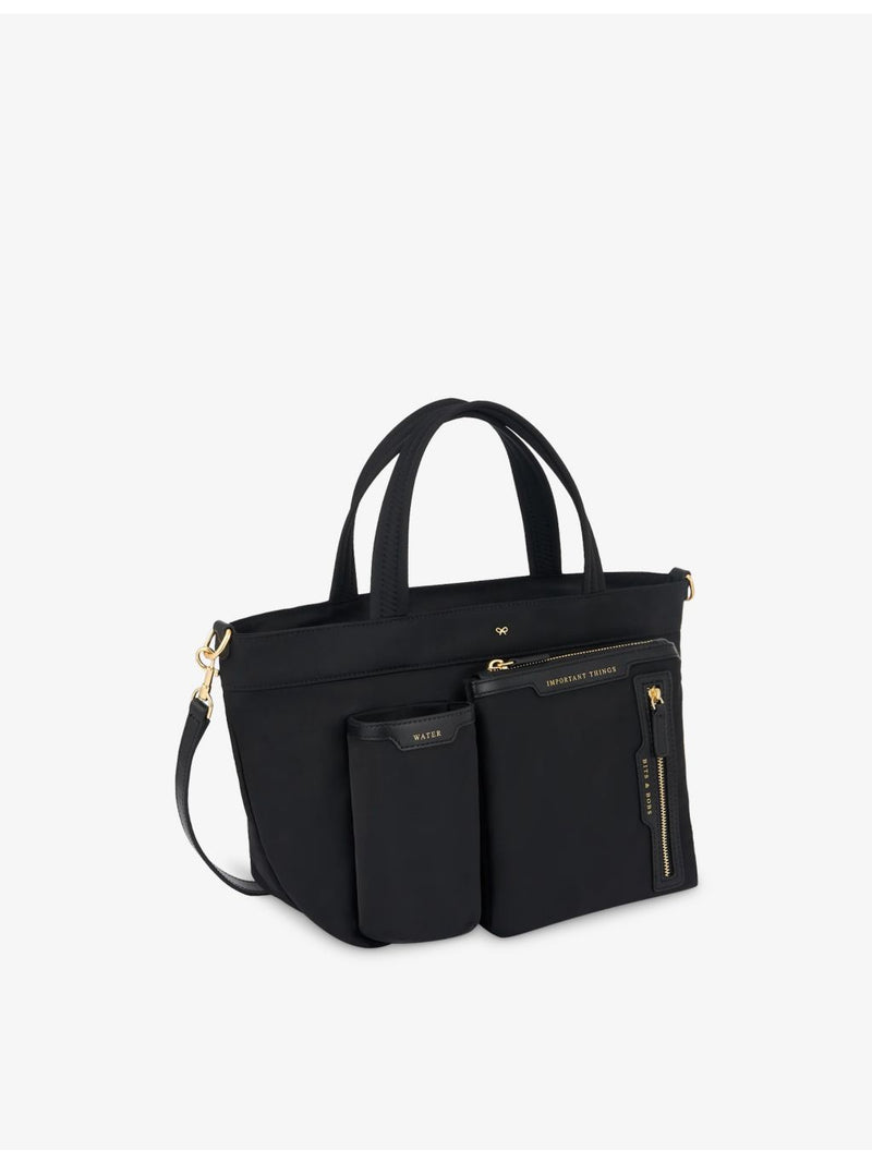 Anya Hindmarch mini woven cross-body tote bag (British brand)