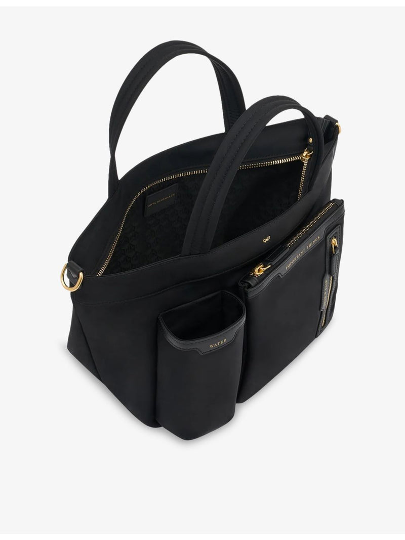 Anya Hindmarch mini woven cross-body tote bag (British brand)