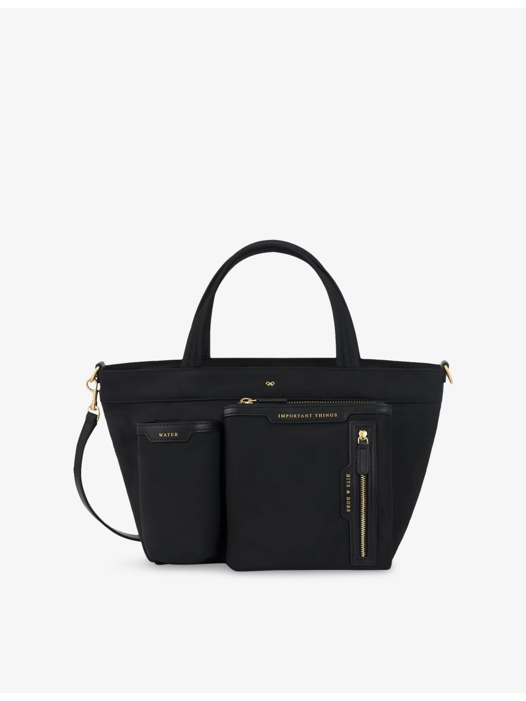 Anya Hindmarch mini woven cross-body tote bag (British brand)