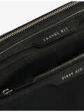 Anya Hindmarch woven travel pouch with zip pockets (British brand)