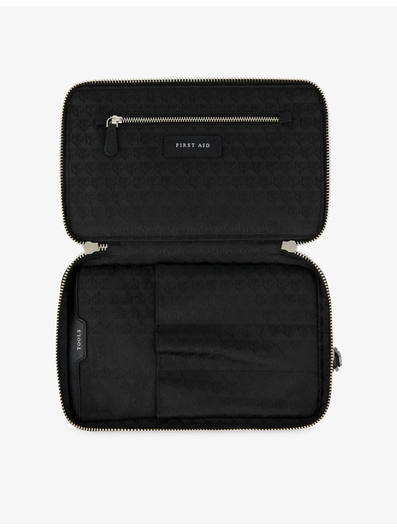 Anya Hindmarch Wash woven pouch, imported from the UK