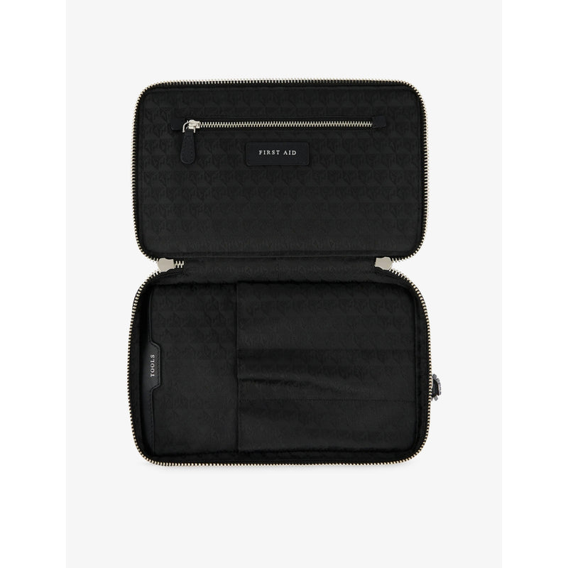 Anya Hindmarch Wash woven pouch, imported from the UK