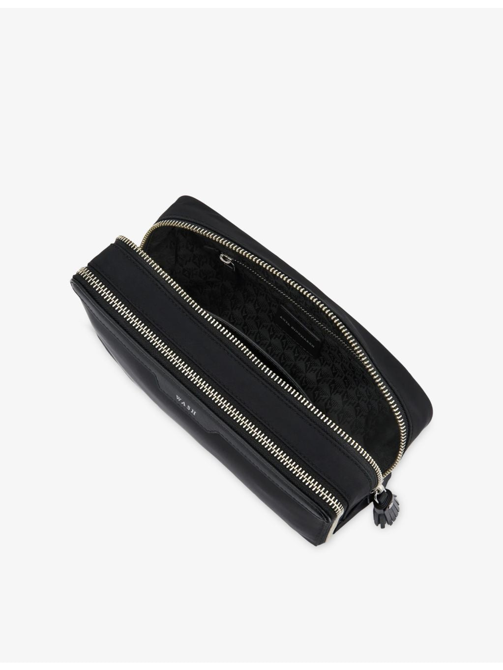 Anya Hindmarch Wash woven pouch, imported from the UK