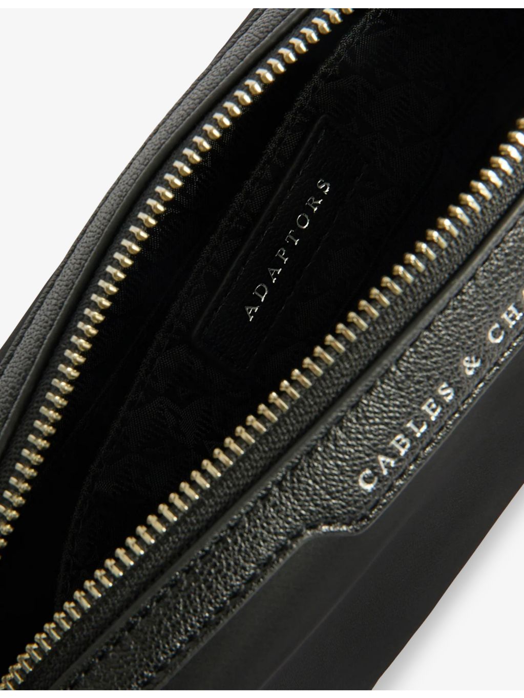 Anya Hindmarch Cables and Chargers woven pouch - British product