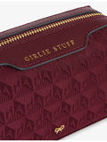 Anya Hindmarch Girlie Stuff woven pouch 15cm - British product