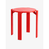 Rey Solid-Wool Stool - GOLDEN