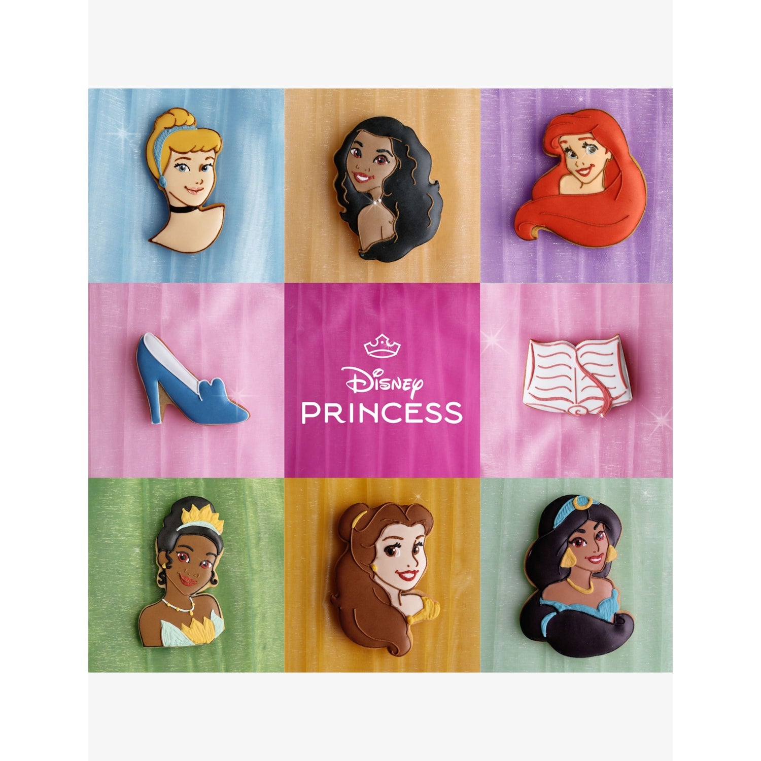 Biscuiteers Disney Princess biscuit tin 210g, UK version