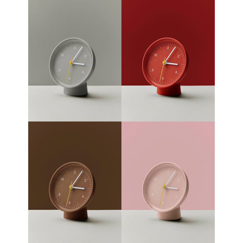 HAY table clock by Jasper Morrison with plastic face - British product