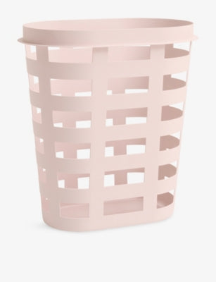 HAY large plastic laundry basket with hollow design - British product