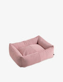HAY striped woven large dog bed with padded sides, UK version