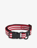 HAY stripe flat dog collar 35-55cm - British product