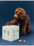 Dog food storage tin rectangular 100% tin (British brand)