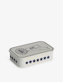 Decorative dog treat tin with all-over prints - British product