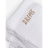 SKIMS cotton-blend socks pack of three crew length, UK version