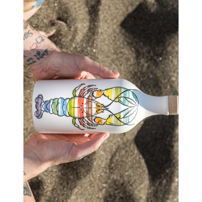 Frantoio Muraglia Lobster Pop Art extra virgin olive oil 500ml (British brand)