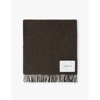 selfridges Joseph Flora Waffle Wool Scarf- Buy online at McGrocer