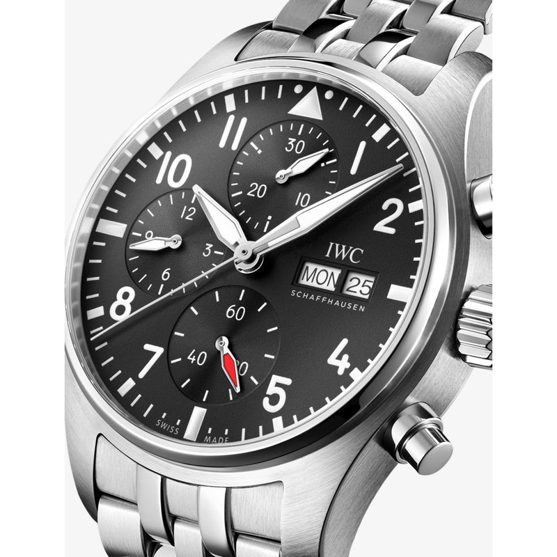 IWC Pilot's Chronograph automatic watch 41mm stainless steel, UK version