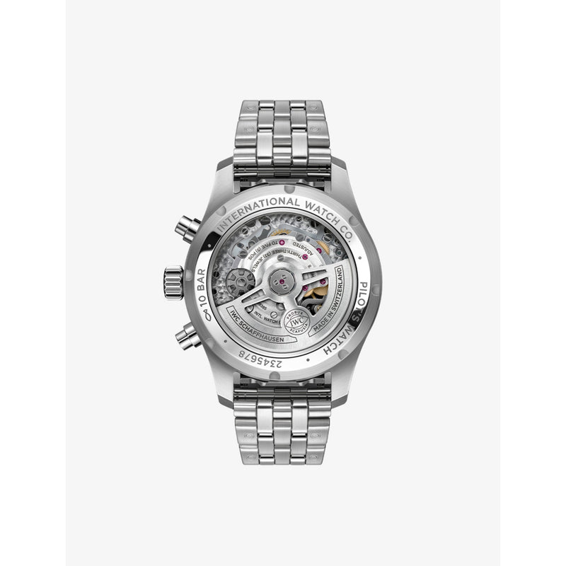 IWC Pilot's Chronograph automatic watch 41mm stainless steel, UK version