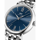 IWC Portofino 34mm stainless steel automatic watch, UK version