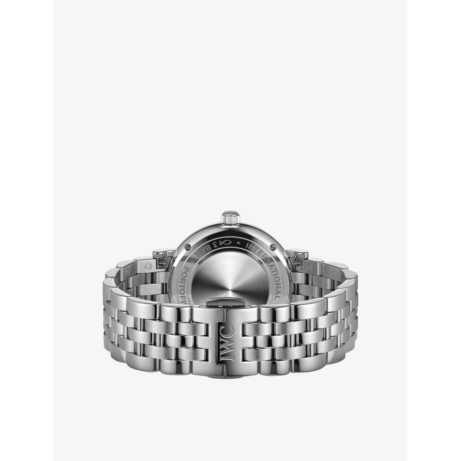 IWC Portofino 34mm stainless steel automatic watch, UK version