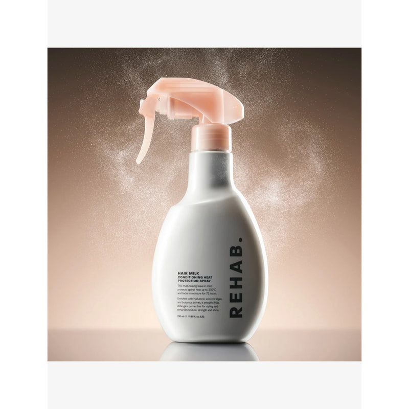 REHAB Hair Milk conditioning heat protection spray 290ml, UK version