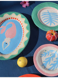 Laetitia Rouget Mermaid large oval stoneware platter (British brand)