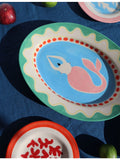 Laetitia Rouget Mermaid large oval stoneware platter (British brand)