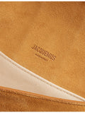 Jacquemus Bambino Chaîne suede shoulder bag with chain strap - British product
